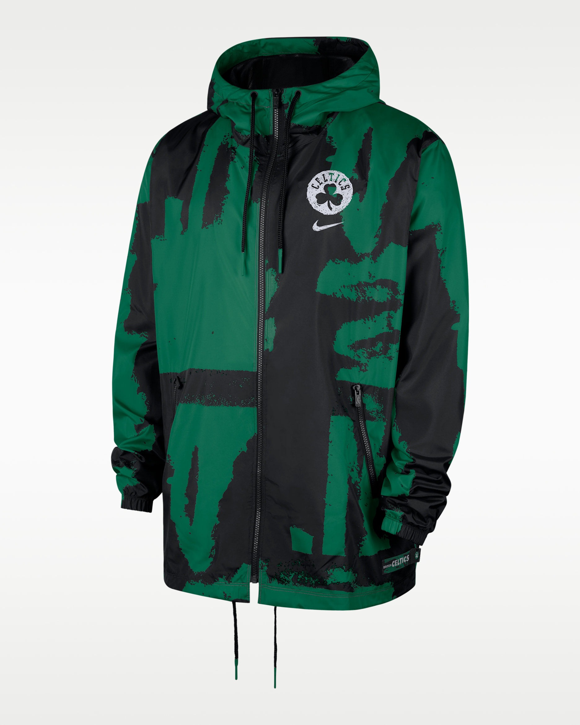 Nike　Celtics ジャケット Boston Celtics Courtside Men's Nike NBA Club Woven Full-Zip Jacket